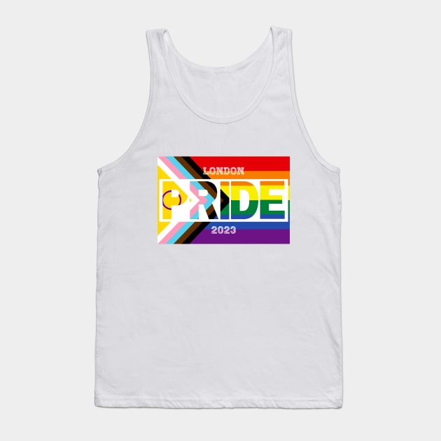 London Pride 2023 Tank Top by Jay Major Designs